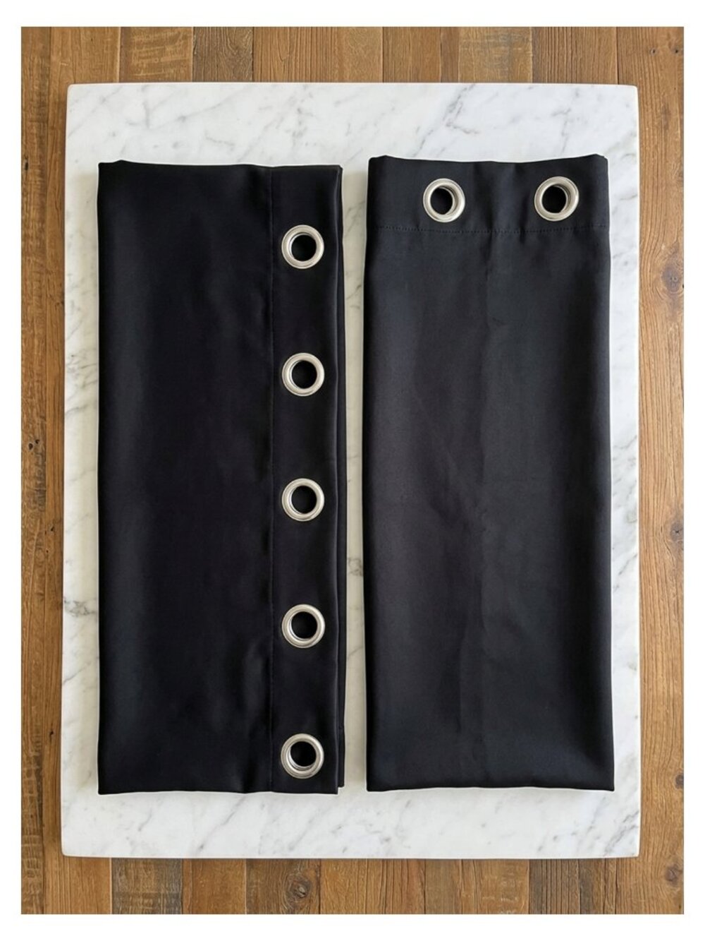 Blackout Curtain Panels 42x84 Grommet Thermal Insulated Set of 2